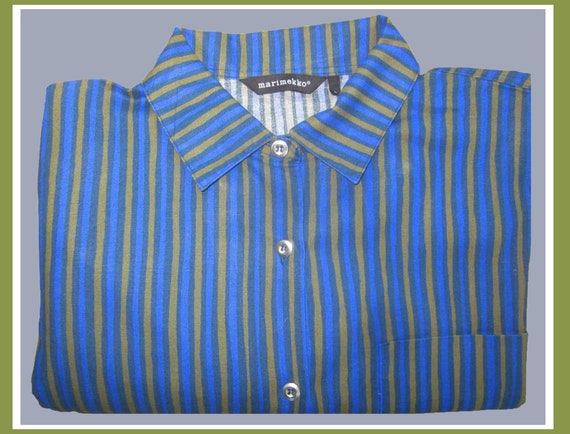 WATER Colors, Marimekko Jokapoika Striped Shirt, O