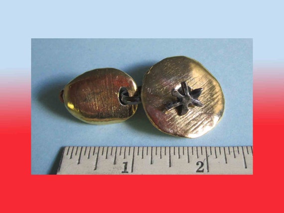 DELPHINE NARDIN Paris Ear Clips, Gilded Brass Ear… - image 4