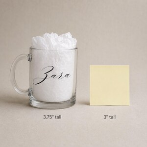 Modern Kitchen Drinkware Heat Resistant Vessel Glass Coffee Mug Clear Tea Cup Transparent Handle Design 10oz Beverage Glassware Sleek Morning Essential Minimalist Office Accessory Elegant Contemporary Style Perfect Daily Coffee Service