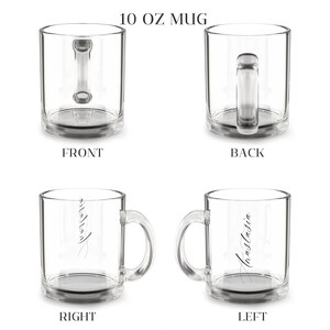 Glass Coffee Mug Clear Tea Cup Transparent Handle Tumbler 10oz Beverage Glassware Modern Kitchen Drinkware Heat Resistant Vessel Sleek image 11