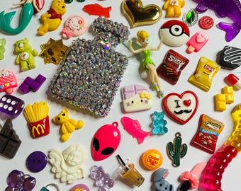 Schüttgut Charm Packet mit 50 Stück wie abgebildet / zum Basteln