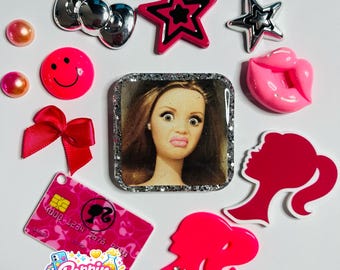 Funny Memes DIY Junk Phone Case Charms/Phone Case Kit for Crafting