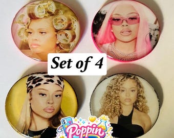 Dijes redondos Latto/dijes planos para manualidades DIY