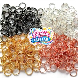 Split Rings Jewelry Supplies DIY/ 300+ Packet