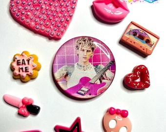 Charms para fundas de teléfono de Machine Gun Kelly/Amuletos para manualidades DIY