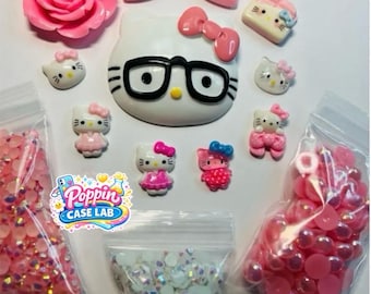 Nerdy Kitty Decoden Custodia per cellulare/Custodia per oggetti di uso quotidiano Accessori fai da te
