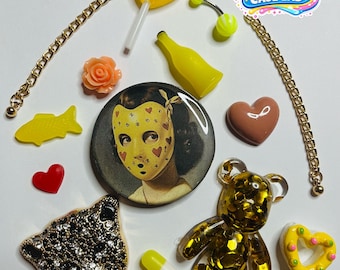 Amuletos para fundas de teléfono de segunda mano/Suministros para amuletos artesanales