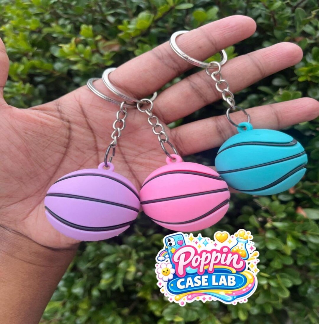 Basketball Keychain/sold Individually - Etsy