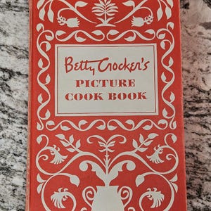 1950 Betty Crocker&#39;s prentenkookboek hardcover | Eerste editie, tweede druk | Betty Crocker-receptenboek voor verzamelaars