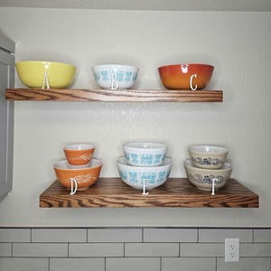 Your Choice: Vintage Pyrex Mixing Bowls 401, 402, 403, 404 Amish Butterprint, Autumn Harvest, Homestead, Flameglo Orange, Primary Yellow