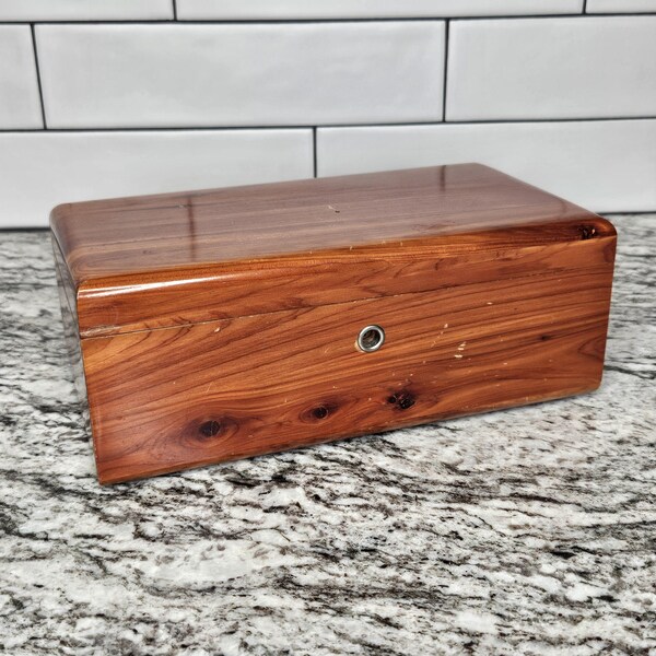 Lane Cedar Chest Jewelry Box - Etsy