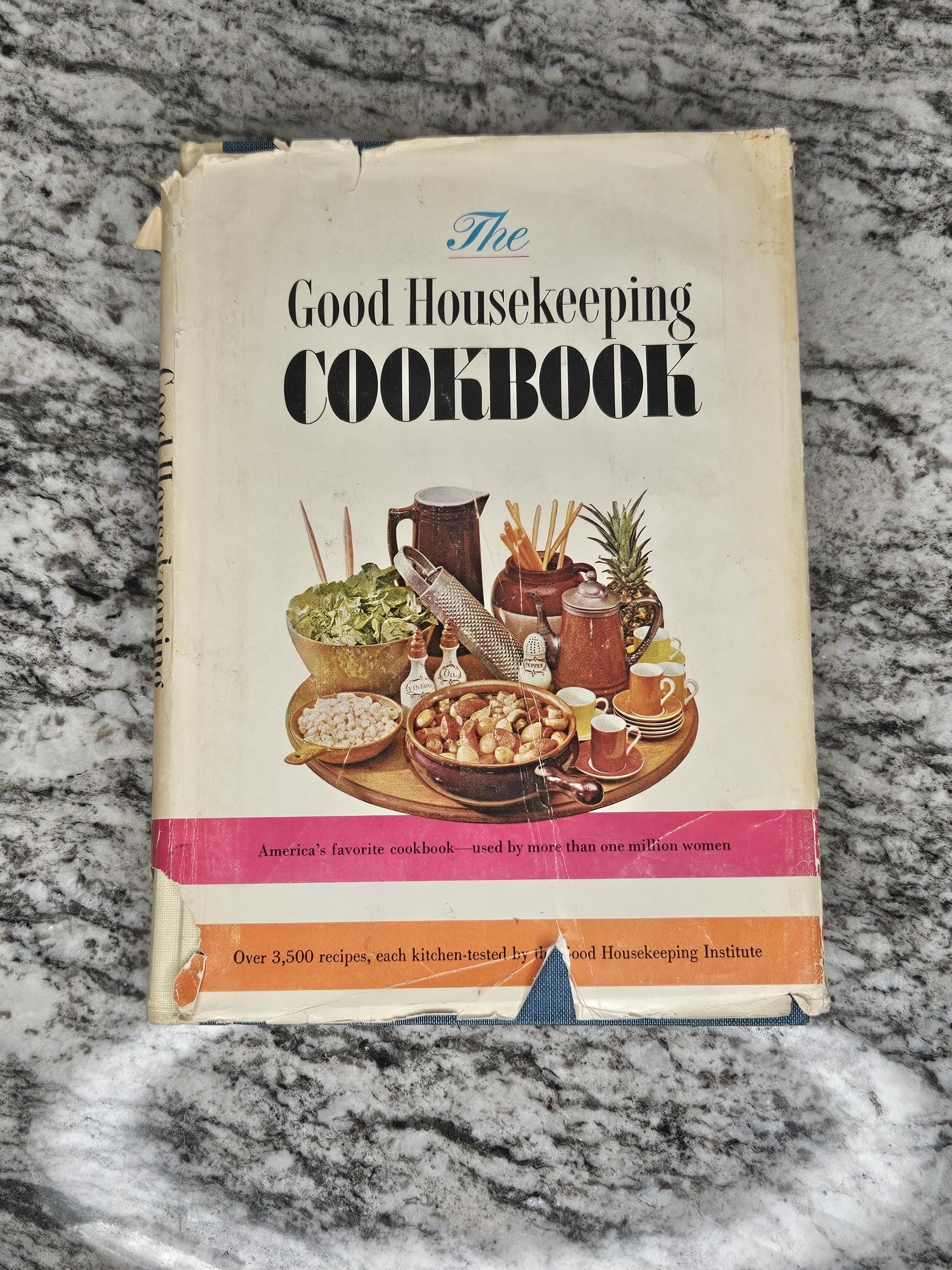 1963 "The New Good Housekeeping Cookbook" Hardcover Vintage Cook Book 1960s | Collectible Book | Home Décor | Family Recipe Book