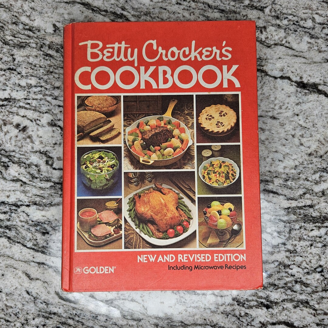 Vintage 1982 Betty Crocker Cookbook: Revised Edition, Collectible ...