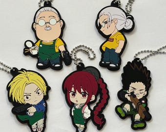 SAKAMOTO DAYS Rubber Mascot Official Bandai Product Keychain Anime Manga Not for Sale New Kawaii Taro Sakamoto Shin Asakura Japan Japanese