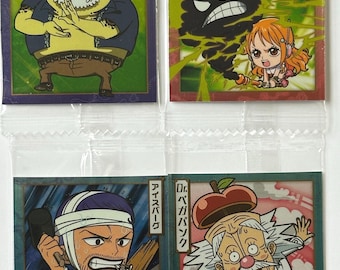 One Piece 25th Anniversary Premium Stickers Nami Dr. Vegapunk Jinbei Iceburg Manga Anime Not for Sale Limited Collection Japan New Unopened
