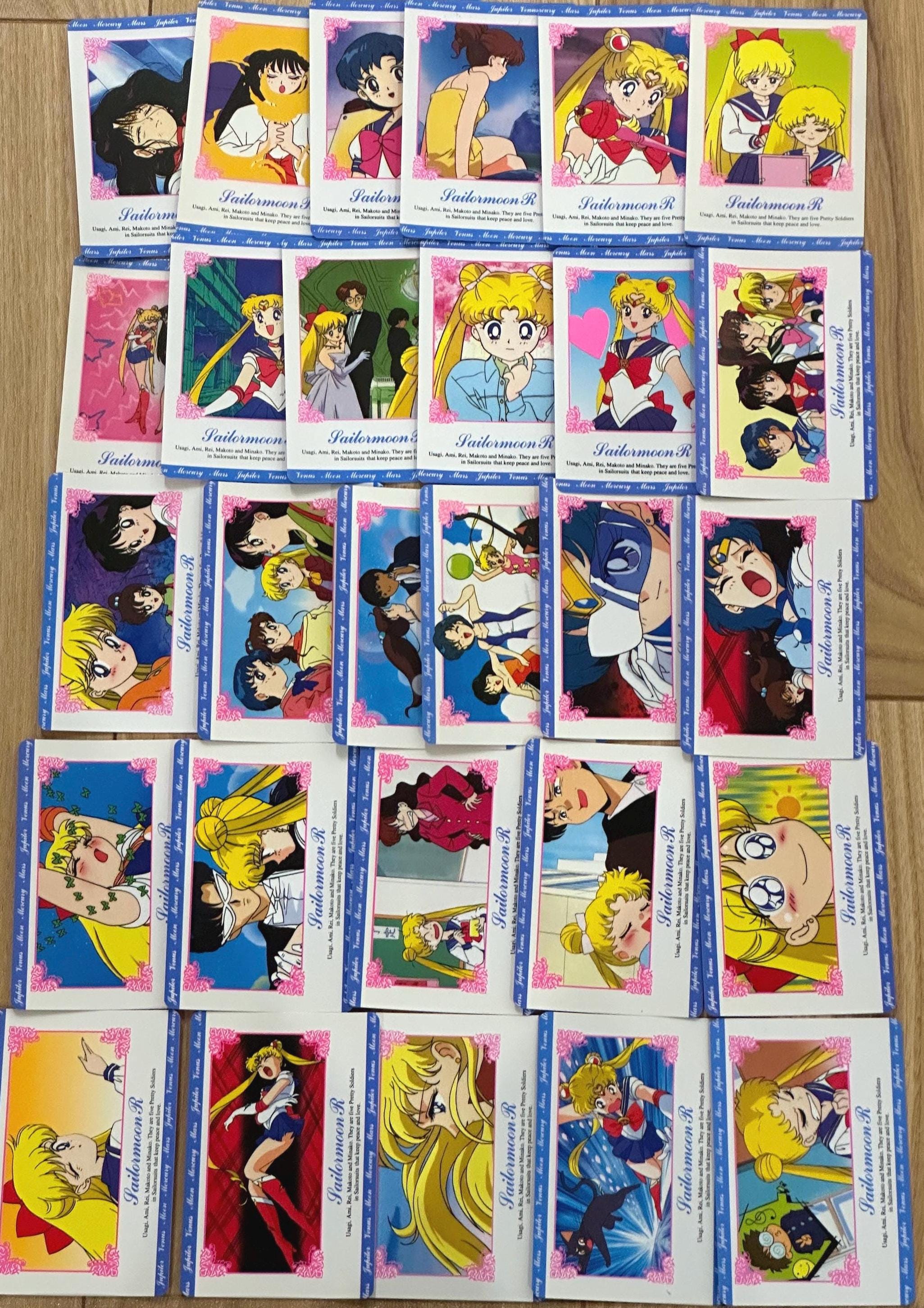 Sailor Moon Cards 90s Official Authentic Original Rare Vintage