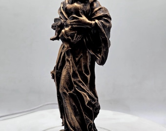 Saint Joseph Statue, St Joseph Child Jesus Catholic Garden Statue, Outdoor Father's Day Gift
