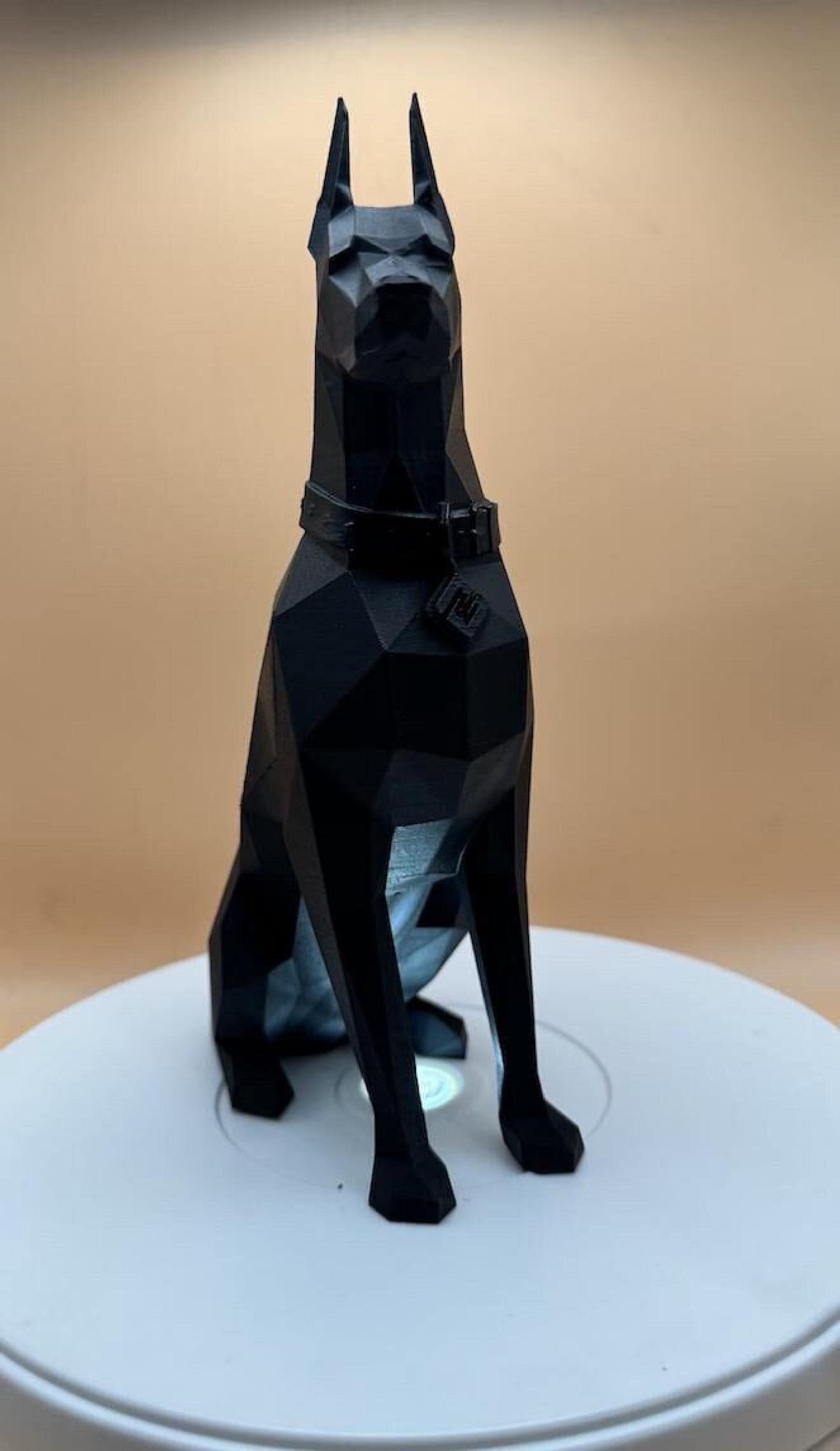 Doberman sculpture - Etsy 日本