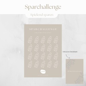 Holiday Savings Challenge A6 | Printable PDF template | Minimalist design | Cash stuffing | Savings game | Budget planner challenge