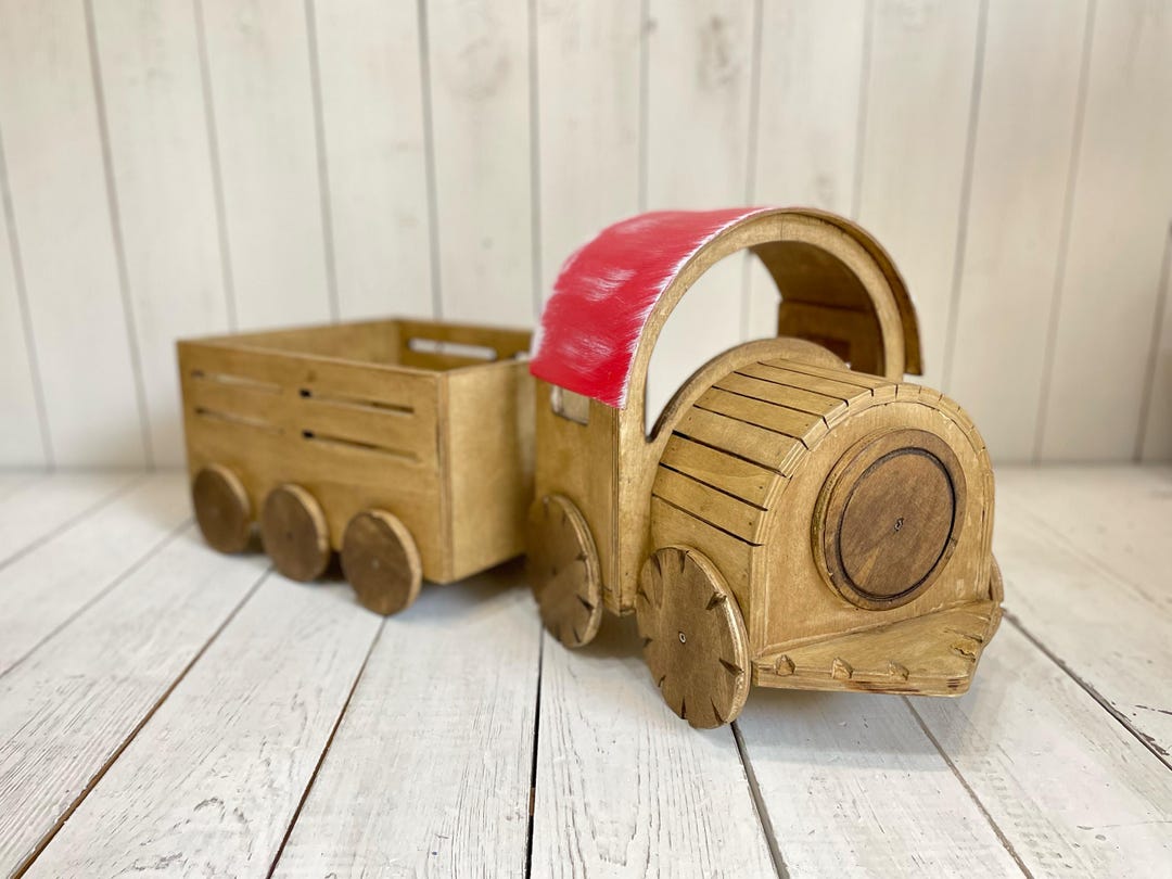 Wooden Train Photography Props, Newborn Photo Props, Toddler and Baby ...