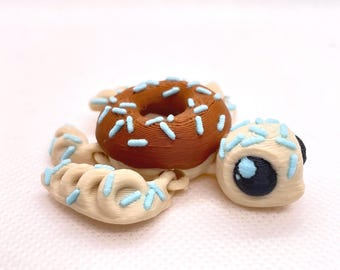Mini Donurtle: 3D Printed Articulated Fidget Toy