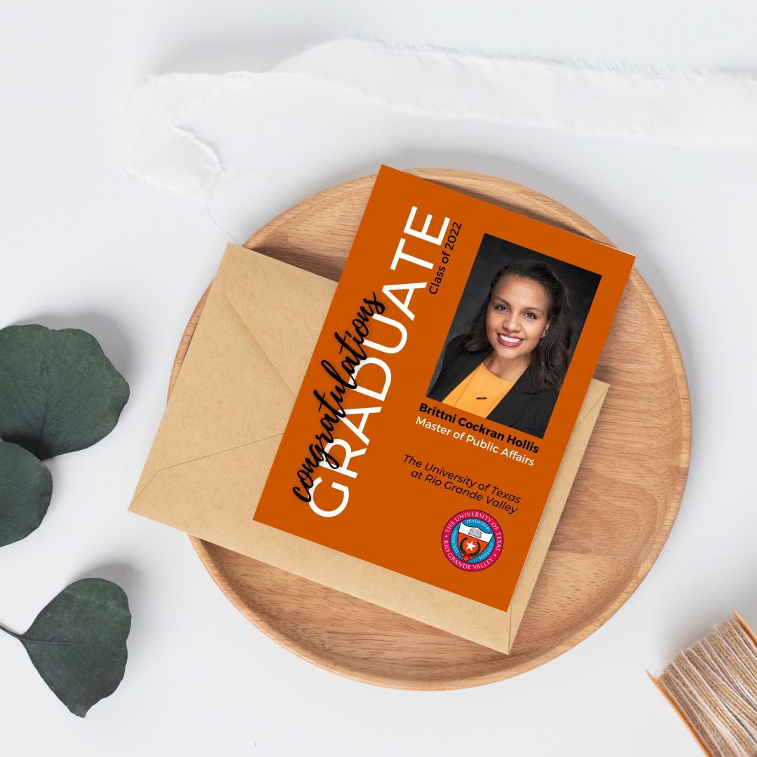 Digital, Customizable Graduation Announcement Template Easytouse