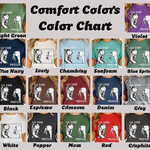 Eat Your Protein Tank Top, Unisex Muscle Shirt, Workout Gym Tee, Fitness Sleeveless Top, Funny Gym Shirt, Nutrition Enthusiast Gift