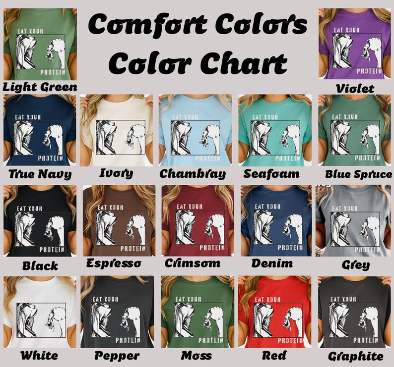 Eat Your Protein Tank Top, Unisex Muscle Shirt, Workout Gym Tee, Fitness Sleeveless Top, Funny Gym Shirt, Nutrition Enthusiast Gift