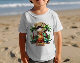 Personalized 3rd Birthday Shirt, Custom Name 3 Year Old Tee, Third Birthday Party Outfit and Gift for Kids