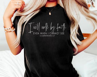 Faith Shirt: Christian Bible Verse T-shirt