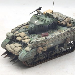 1:35 Stuart M5A1 Tank Model, WWII US Army Military Tank Diorama, Detailed Resin Model, Military Historical Model for Collectors