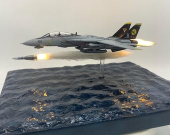 ALL METAL F14 Tomcat Keychain Top Gun Maverick Zipper Pull - Etsy
