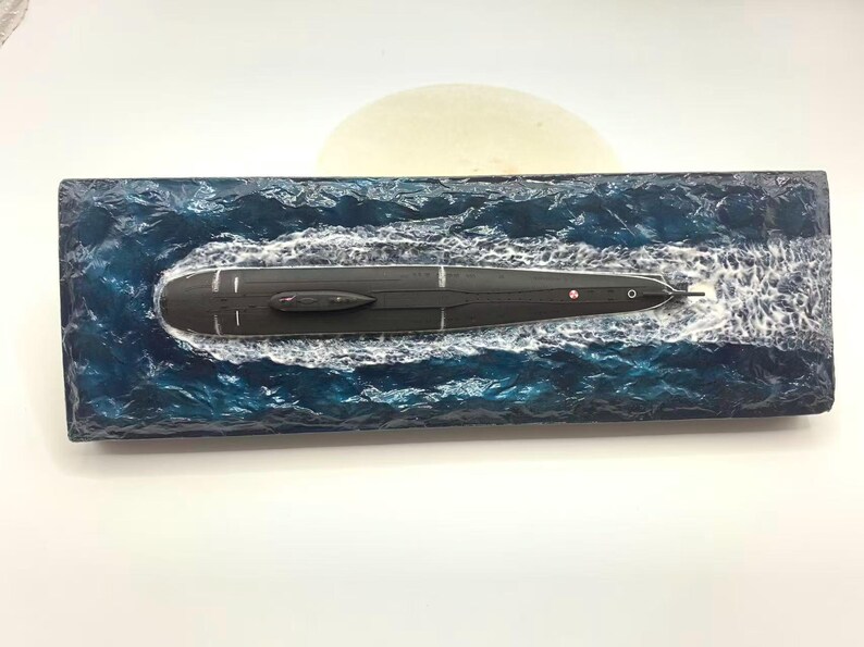 タイフーン級潜水艦模型、ソ連製アクラ、海洋基地、海軍寄贈 画像 8