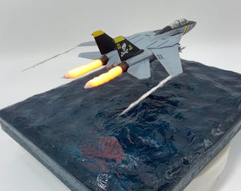 1/144スケール F-14 トムキャット モデル、ストリーミング照明