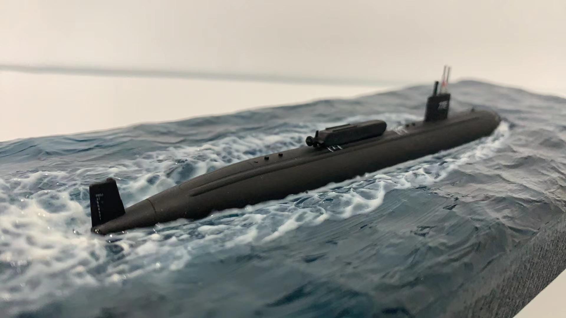 USSグリーンビル（SSN-772）潜水艦モデル｜ロサンゼルス級、オーシャン