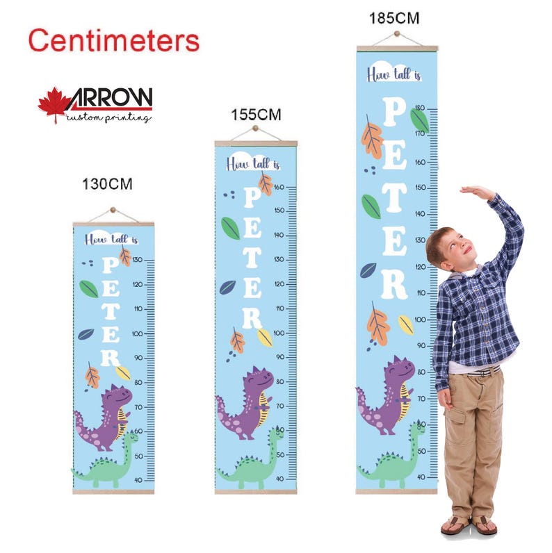 Growth Height Chart Ruler - Etsy