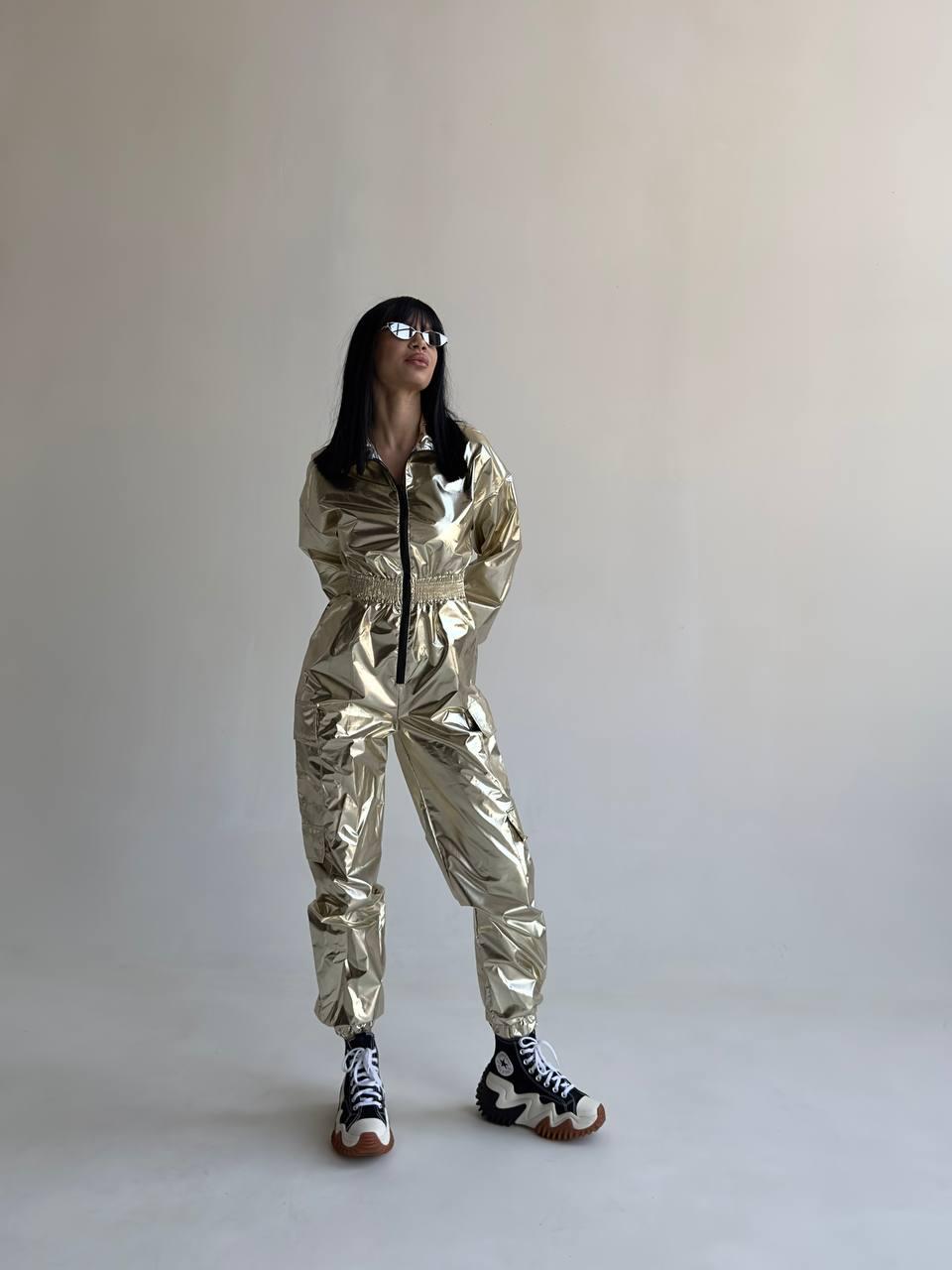 Metallic Jumpsuit main image 1