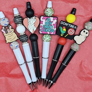 Silicone Bead Pen: Sassy Novelty Pens
