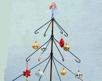 Outdoor Garden Ornamental Christmas Ornament tree - bottle tree style