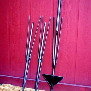 USA Made Southern 13 BOTTLE TREE 6 ft.yard Garden Wine art decor Hopfrog Market Free ship afbeelding 2