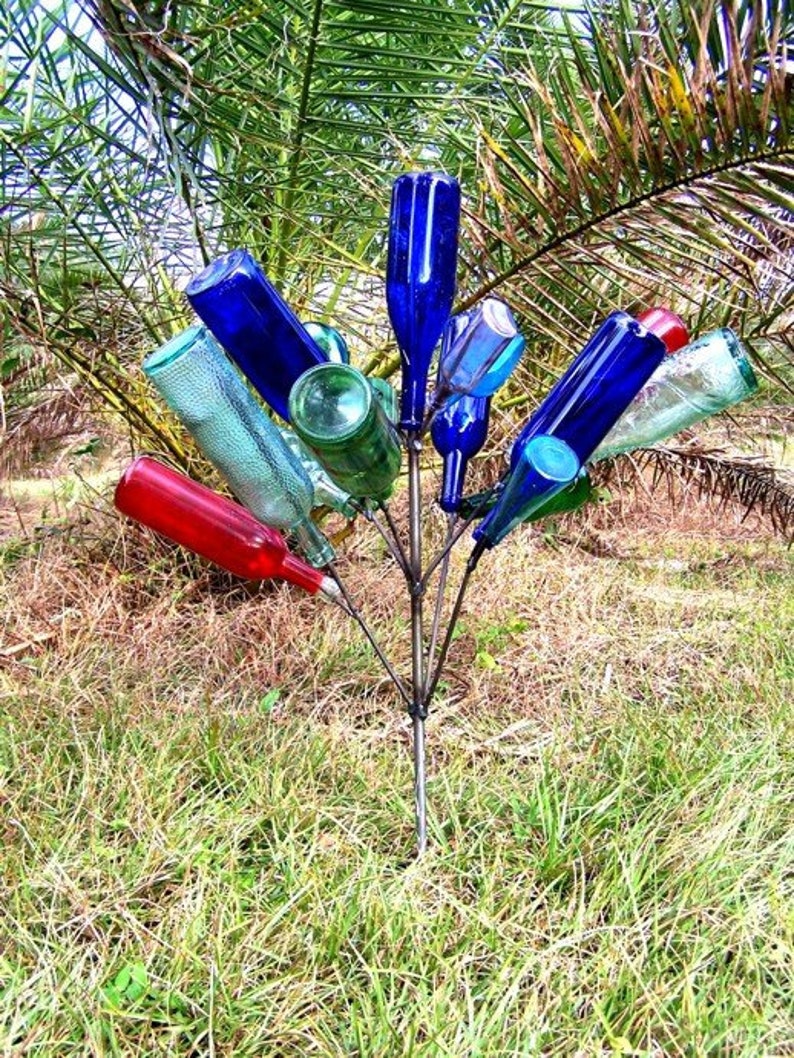 Free-ShipCombo Deal 2 13 BOTTLE TREE 6 ft.yard and MINI 16 combo deal FreeShip Wine art decor image 3