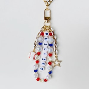 Phillies Baseball Taschenanhänger