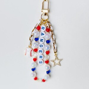 Rangers Baseball Taschenanhänger