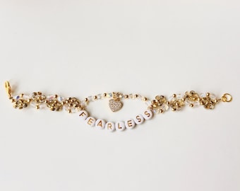 Fearless-kralenarmband: bevestigingssieraden