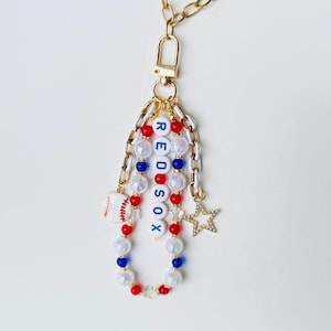 Red Sox Baseball Taschenanhänger