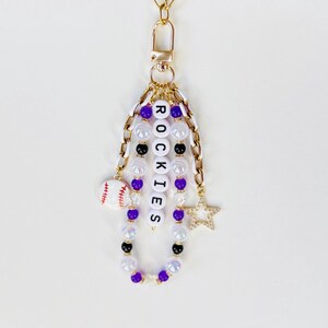 Rockies Baseball Taschenanhänger