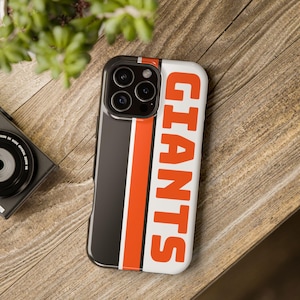 ジャイアンツのスマホケース、マグネット式スマホケース、野球スマホケース、レトロスマホケース