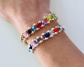 12 Eras Bracelet: Gold or Silver Plated