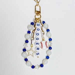 Dodgers Baseball Taschenanhänger