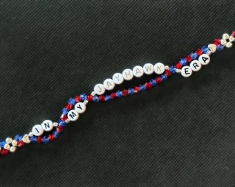Custom College Team Beaded Bracelet – Game Day Jewelry